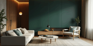 Акцентна стіна у вітальні: стильні ідеї, які змінять простір