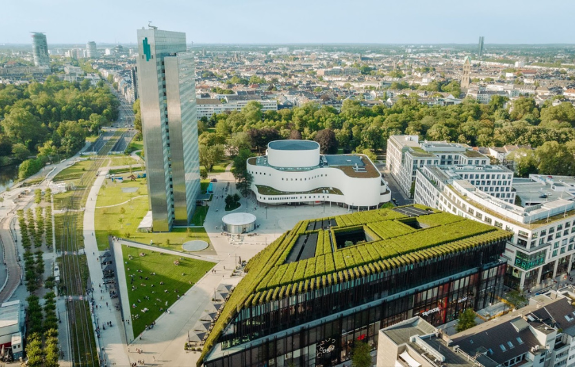 Архітектурні приклади з рослинами