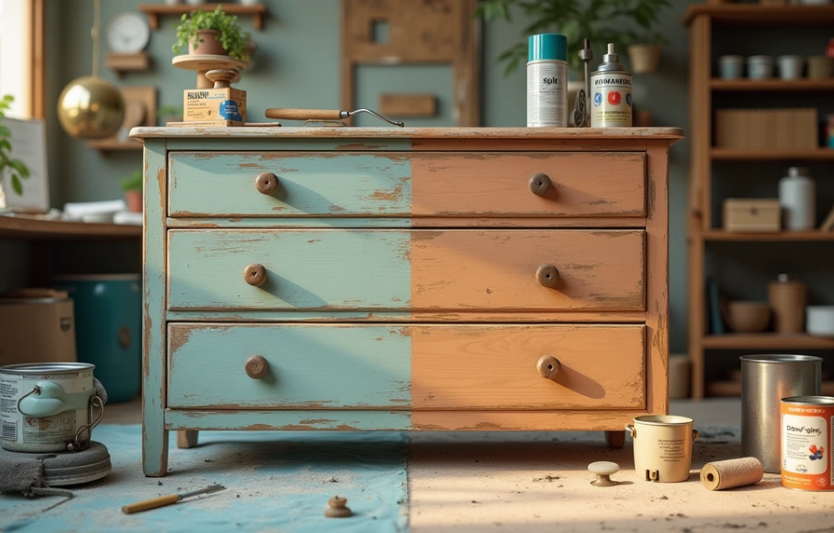 Як відреставрувати старий комод своїми руками (за 7 кроків)