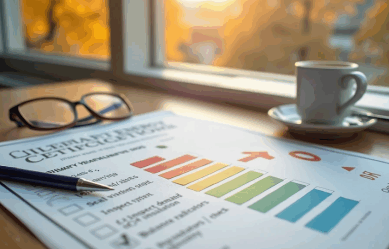 Як читати енергосертифікат будівлі в Україні: класи, показники, що робити восени